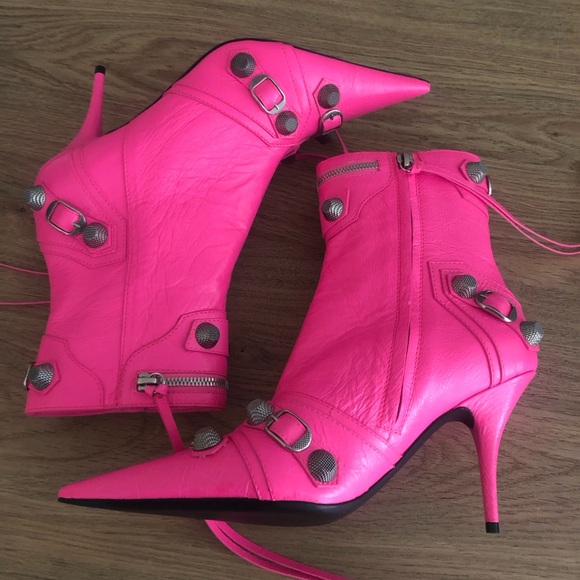 NIB $1795 Balenciaga Cagole Pointed Toe Bootie, 10US / 40EU! - Picture 10 of 15